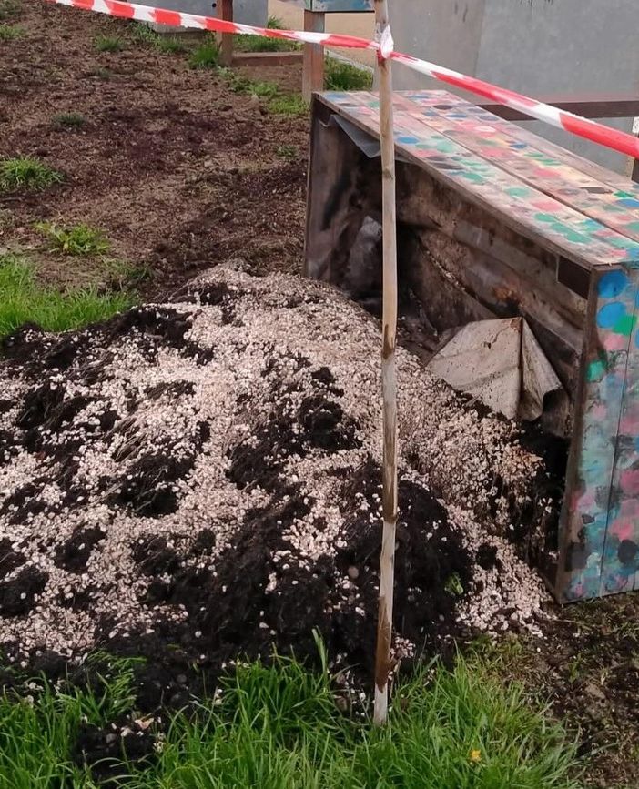 Una Pasqua da incubo per Qubì, vandalizzato il “Garden”