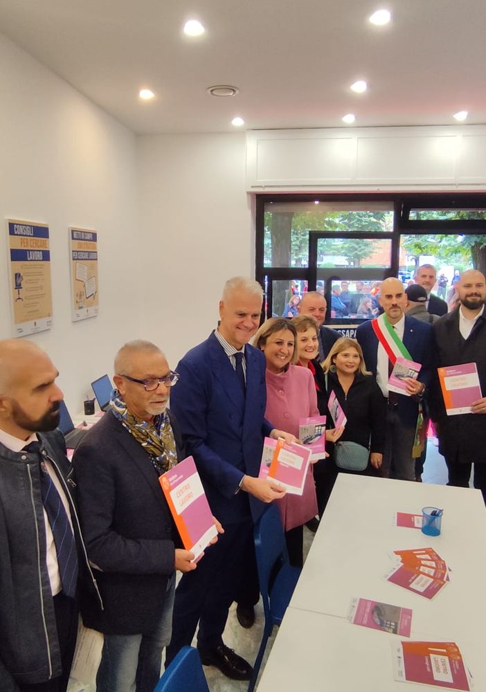Inaugurato a Venaria Reale il nuovo Centro Lavoro