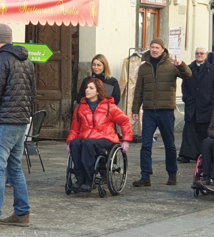 Miracoli a Venaria Reale? Lourdes è la città ricostruita nel centro storico, per il film &quot;Corro da te&quot;