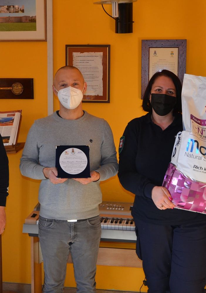 la premiazione al Comune di Nichelino