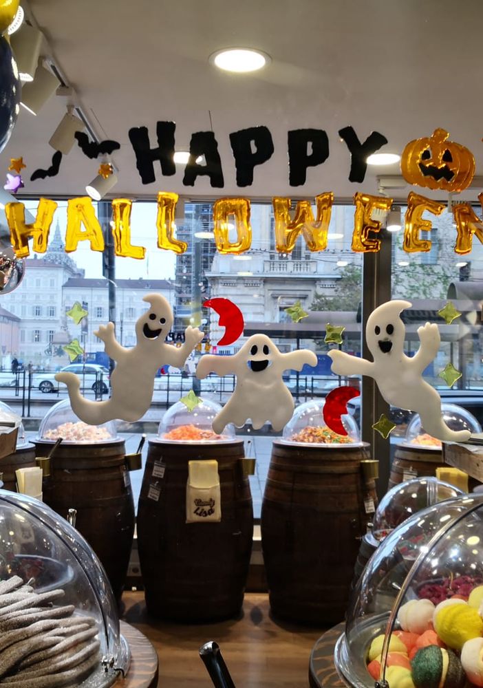 vetrine halloween