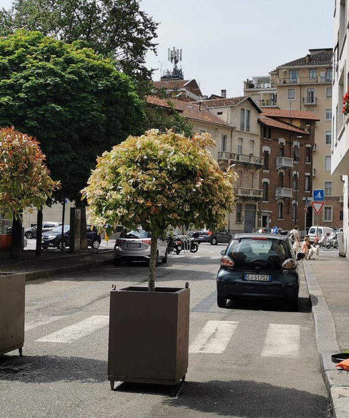 Via Coazze angolo via Cialdini, quartiere Cit Turin