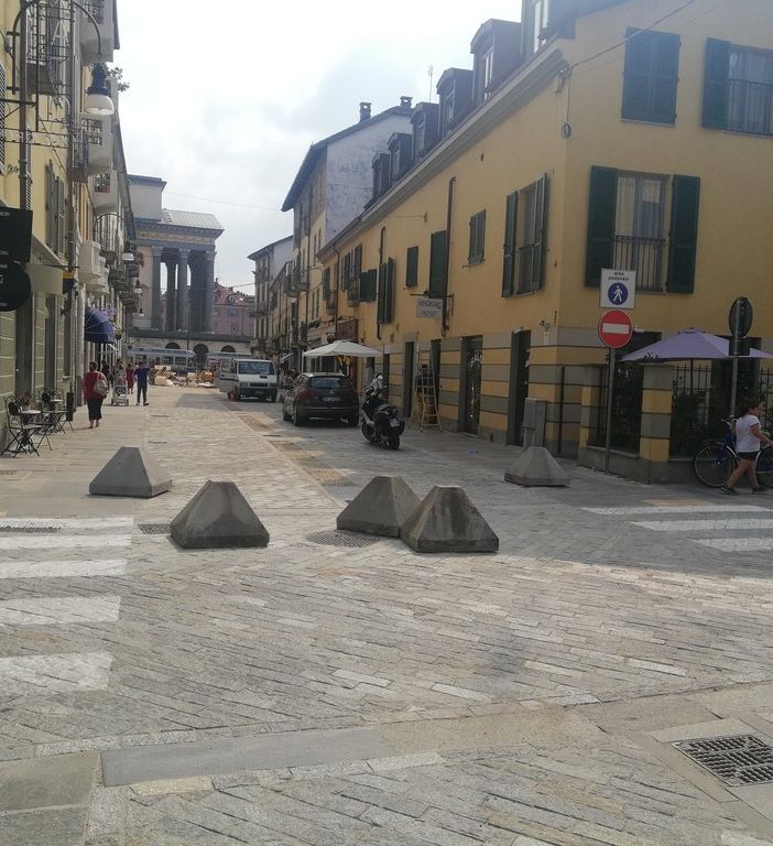 Entro fine luglio completata la pedonalizzazione di via Monferrato: a settembre l'inaugurazione con il Ministro Toninelli (VIDEO)