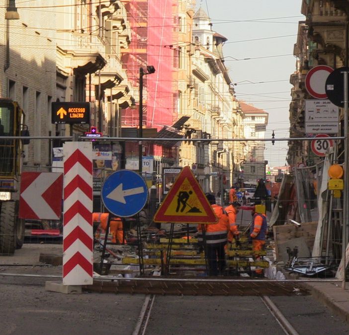 cantiere via XX Settembre