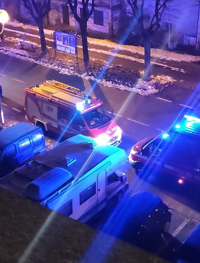 Camionette dei vigili del fuoco