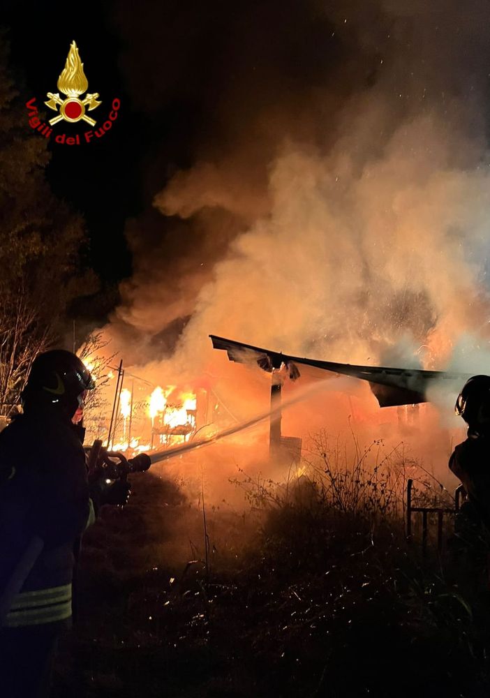 incendio chiusa di san michele