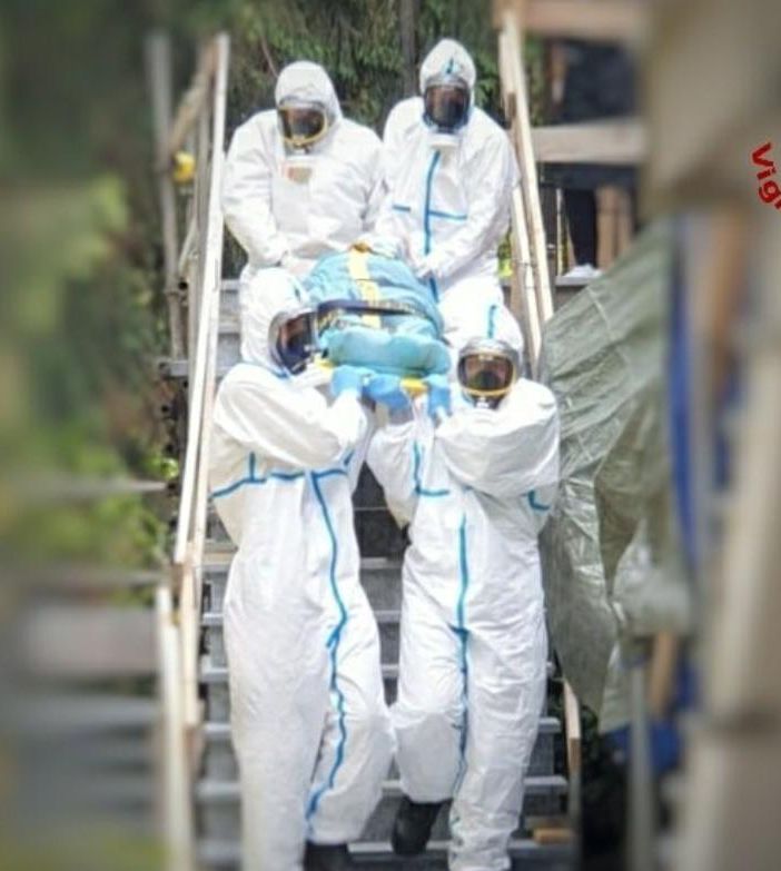 Donna cade e si infortuna nella sua abitazione in collina, decisivo il soccorso dei Vigili del Fuoco