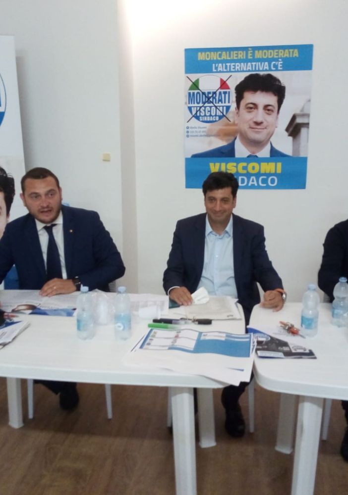 Elezioni a Moncalieri, i Moderati lanciano Viscomi: &quot;L'alternativa c'è&quot;