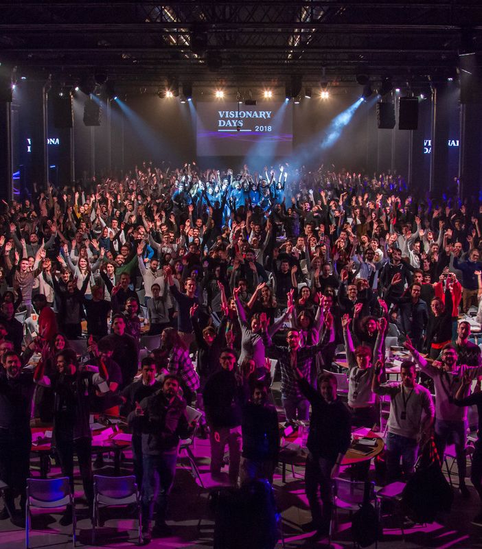 Une delle precedenti edizioni in presenza dei Visionary Days