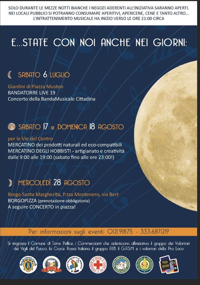 Tornano le Mezze notti di Torre Pellice