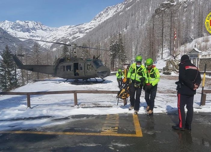 Velivolo caduto a Groscavallo, il recupero della carcassa &quot;sospeso&quot; per rischio valanghe