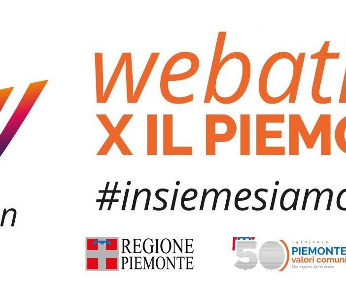 Webathon per il Piemonte: in otto ore di live raccolti circa 500mila euro