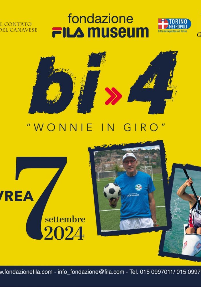 A Ivrea la quarta edizione di ‘Wonnie in giro’ per promuovere sport e cultura