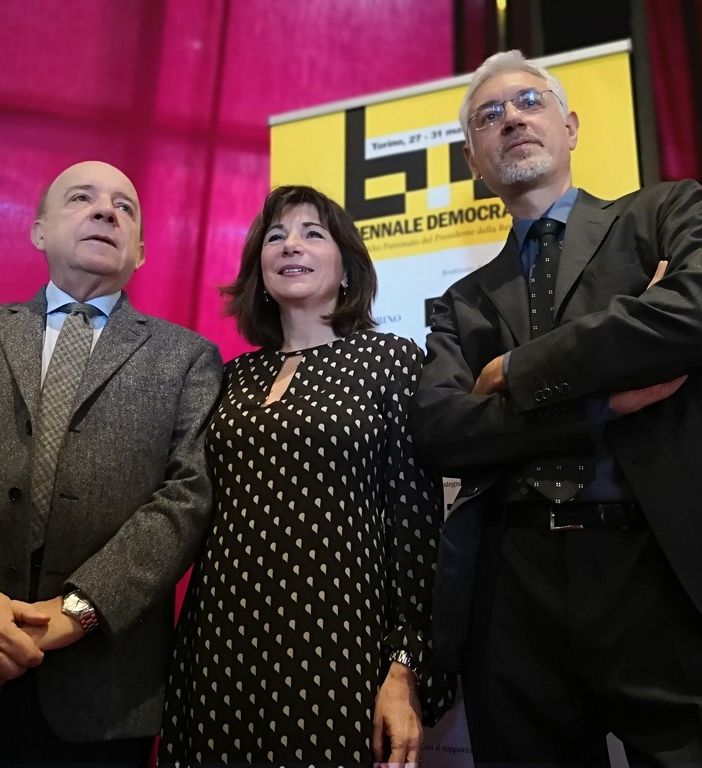 Una delle passate edizioni di Biennale Democrazia
