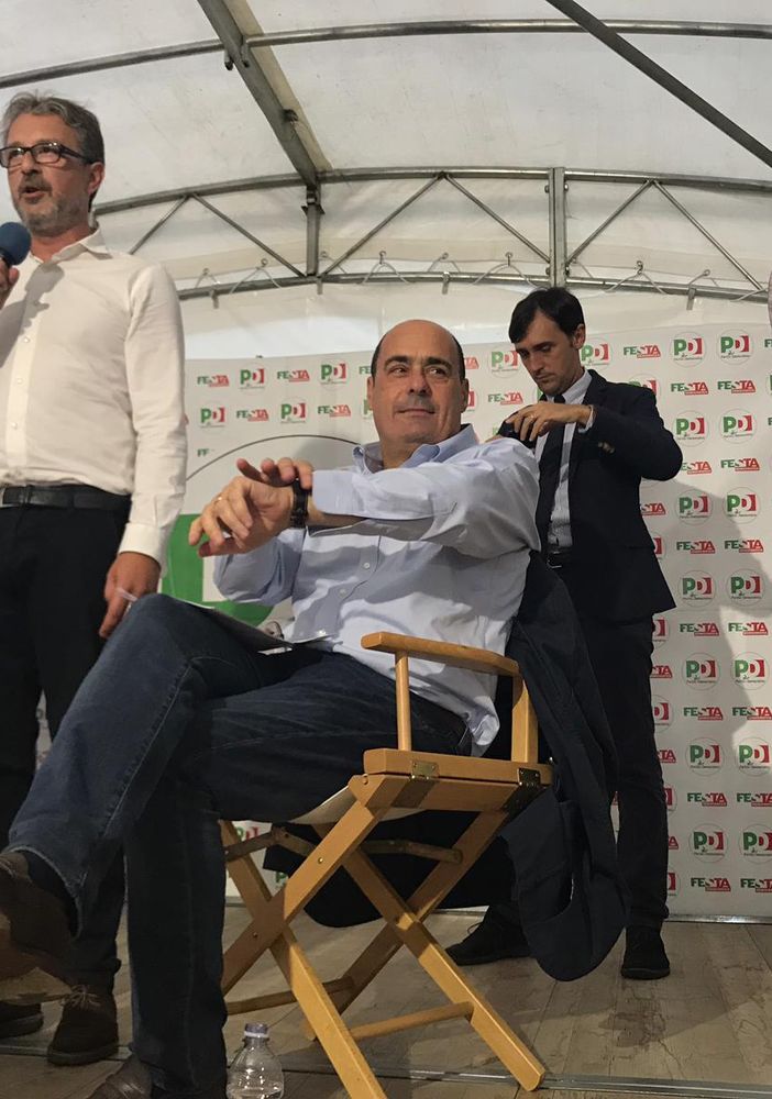 Zingaretti alla Festa dell’Unità di Torino: “Senza il Pd Salvini sarebbe premier, l’odio andava fermato”