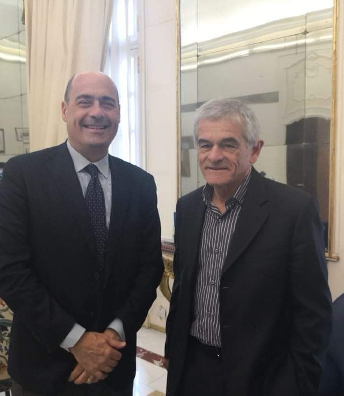 Il neo segretario del PD Zingaretti a Torino: &quot;Simbolo di una nuova fase&quot;