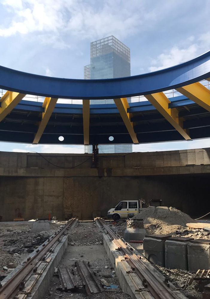Sottopasso Lingotto, in corso la costruzione della maxi rotonda su due livelli: è un'opera unica in Europa