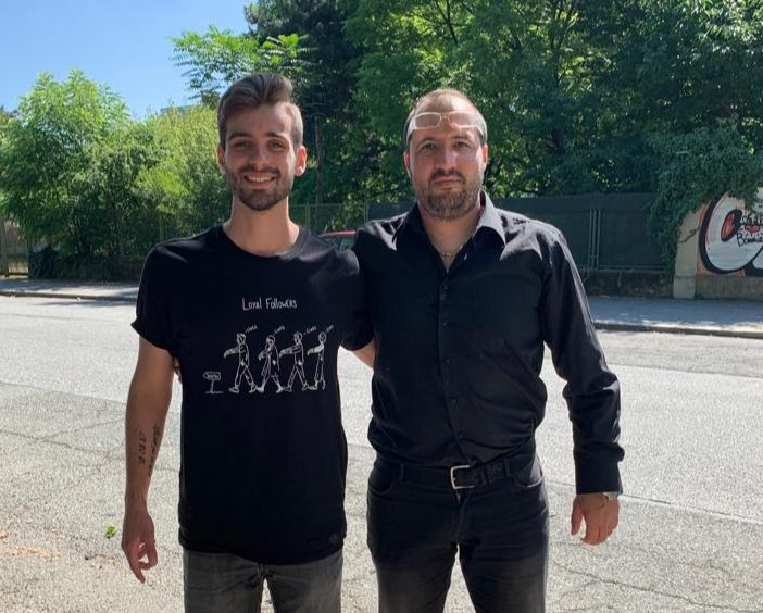Gregorio Cristiano e mister Ligato