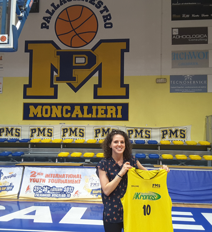 Dalila Domizi e la Akronos Moncalieri ancora insieme