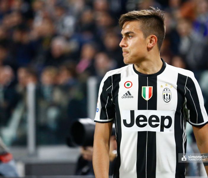 Paulo Dybala, questa sera titolare nell'attacco bianconero