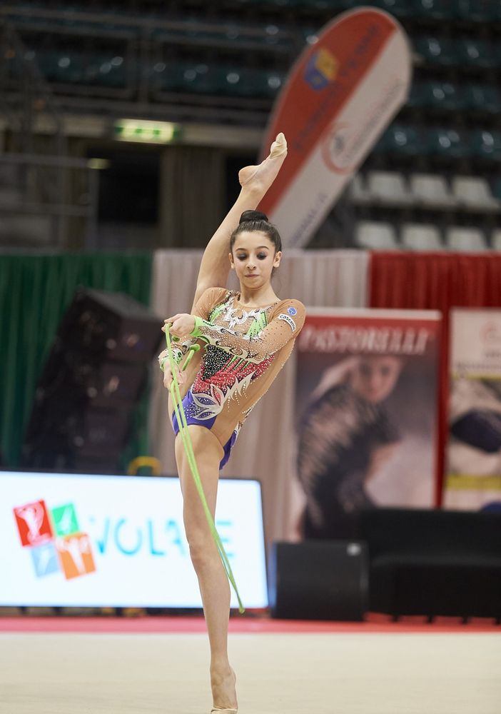 Ritmica: l'azzurra Alessia Leone senza rivali vince il Titolo, Giulia Manusia è argento, Luna Chiarello bronzo