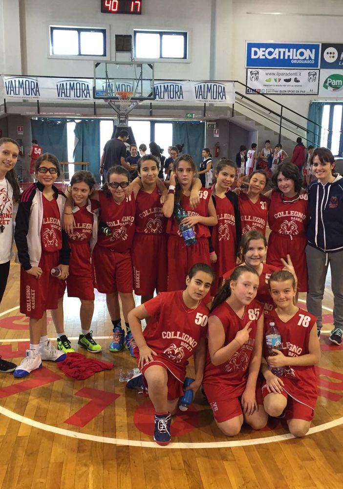 Collegno Basket, nascono due nuove squadre di minibasket femminile