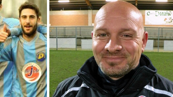 Lorusso e mister Bonafede del Collegno Paradiso: 5 vittorie consecutive e 3° posto!