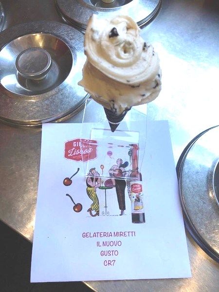 Ronaldo alla Juve ed ecco il gelato al gusto &quot;CR7”
