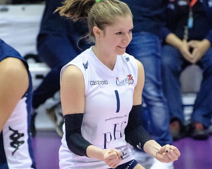 Giulia Bresciani confermatissimo libero del Fenera Chieri ’76