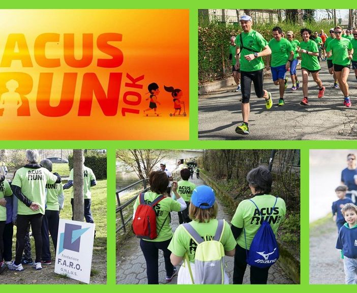 Il 25 marzo Torino corre la”Acus Run 2018”