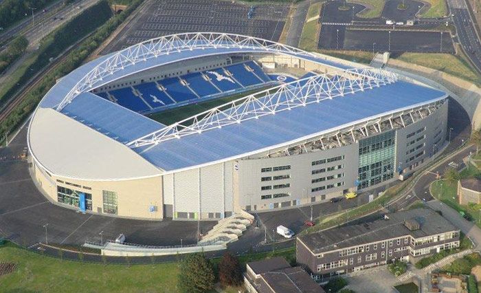 Lo stadio del Brighton