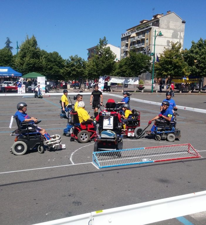 Hockey in carrozzina - Grande successo a Chivasso per il Trofeo Gabriele Fantino (FOTO)