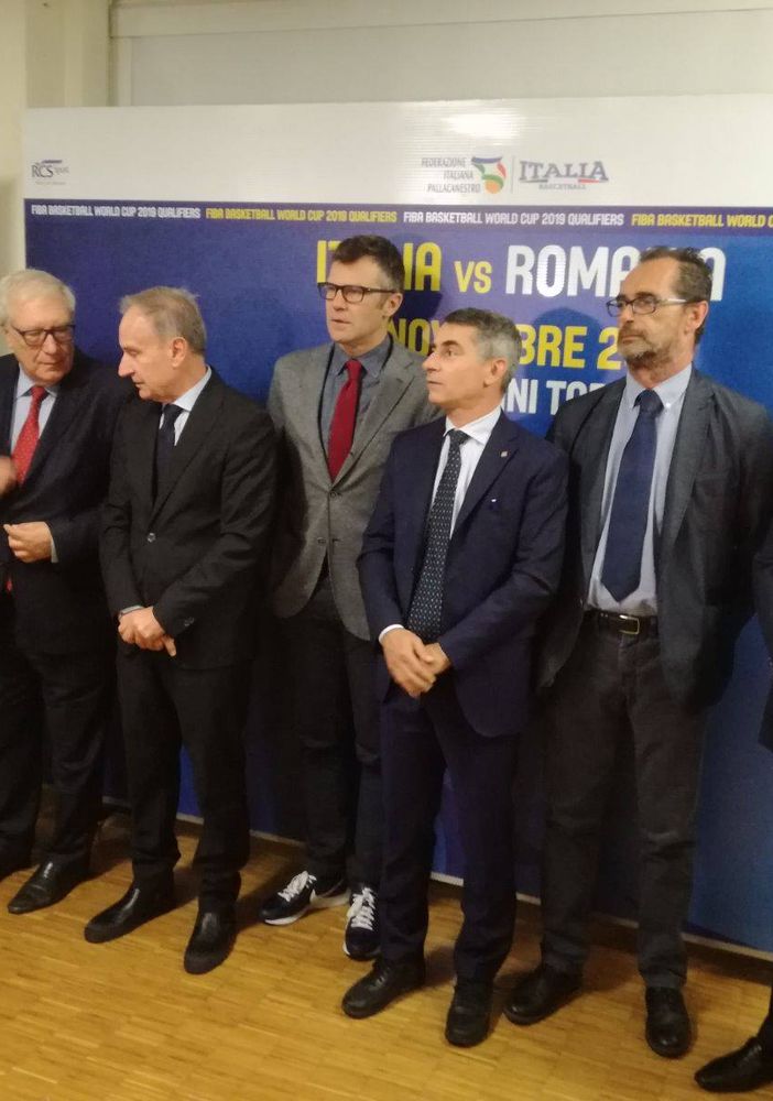 Basket, presentata Italia-Romania. Okeke e Iannuzzi tra i convocati