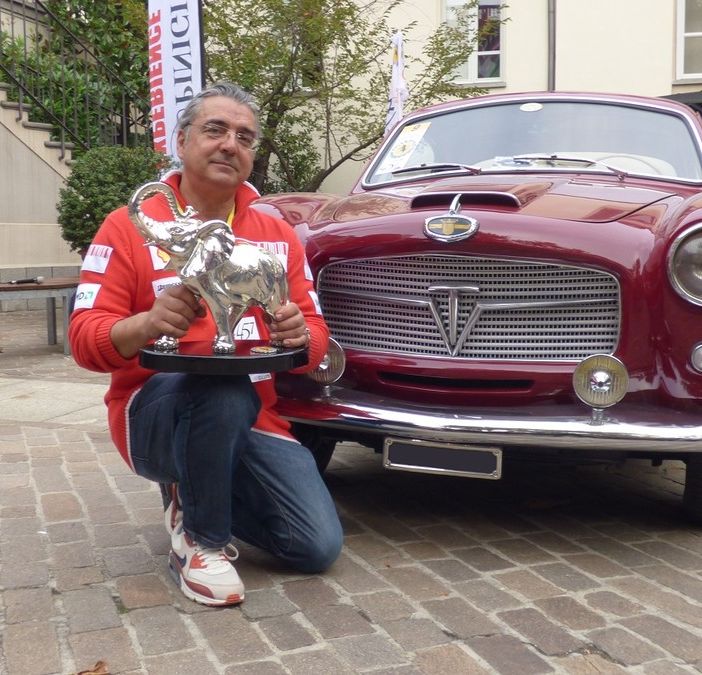 Antonio Carastro si aggiudica il Gran Gala Ceirano su Fiat 1100TV Pininfarina