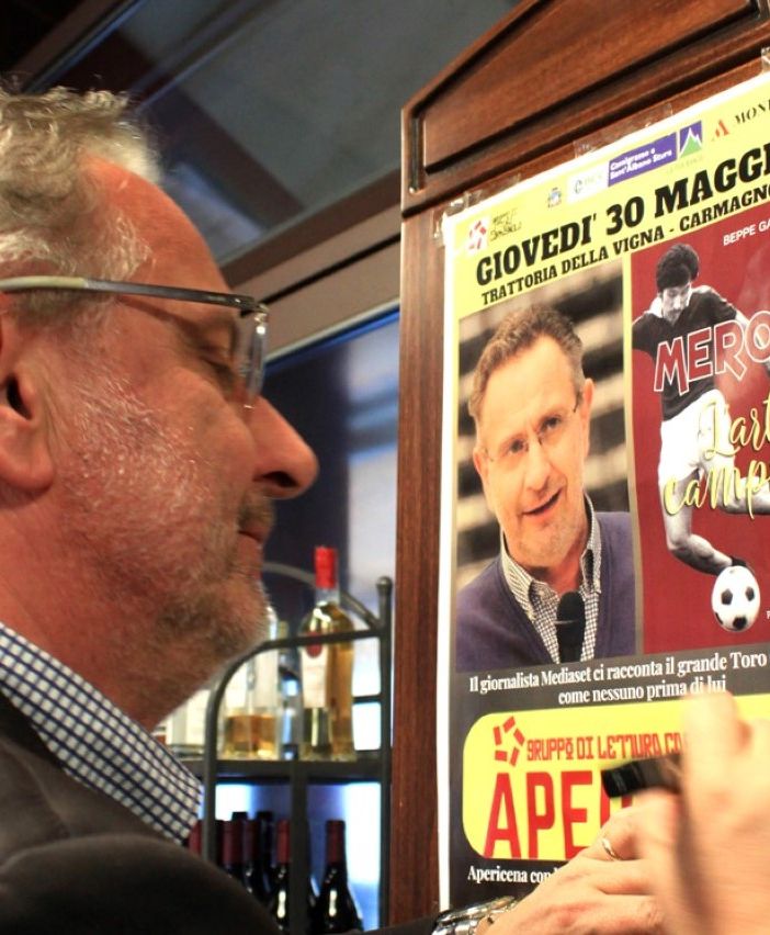Beppe Gandolfo, canta l’epica storia di “Gigi Meroni, l’artista campione” (Foto)