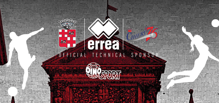 Reale Mutua Fenera Chieri ’76 &amp; Calcio Chieri 1955, in piazza Cavour con Erreà