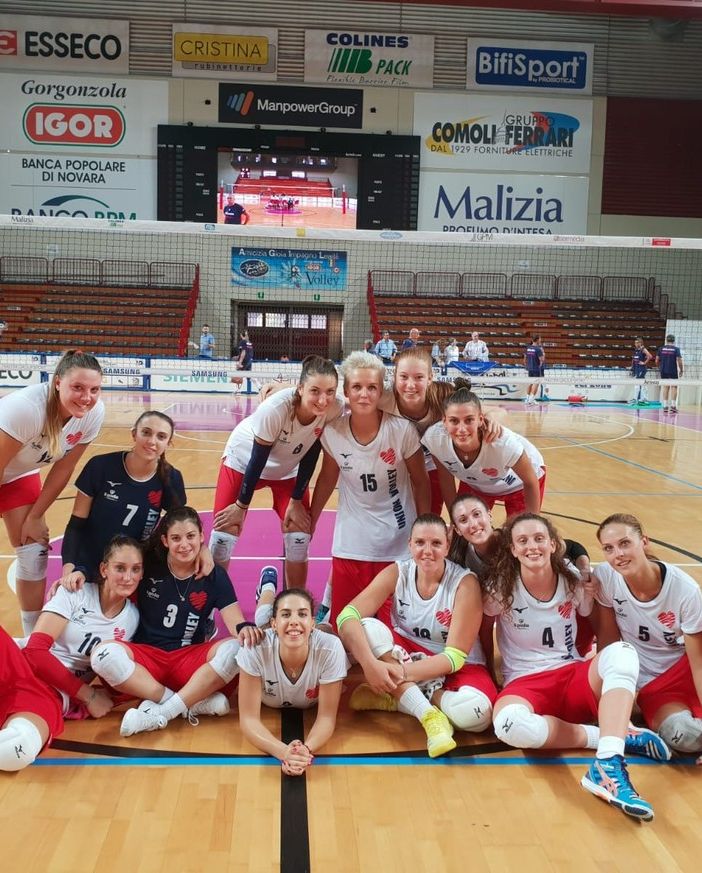 Eurospin Buona prova per la Ford Sara Pinerolo pur se battuta  dall’Igor Gorgonzola Volley Novara