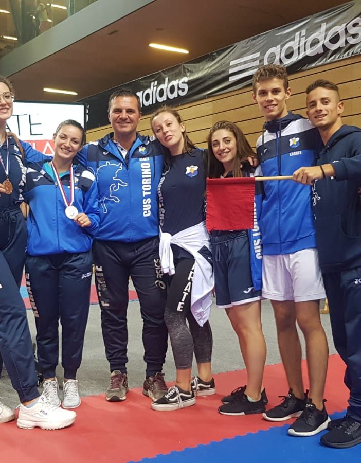 Due medaglie per il Cus Torino karate all'Open di Croazia