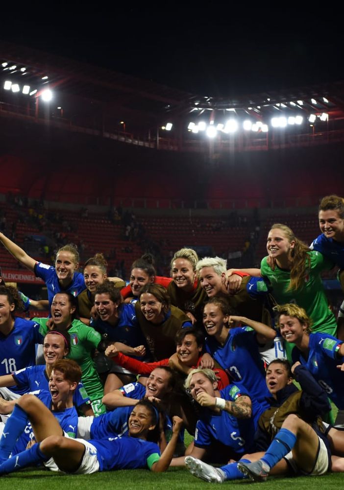 Foto tratta dal profilo Twitter &quot;Nazionale Femminile di Calcio&quot;