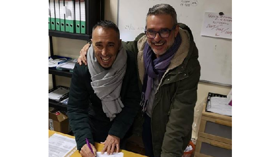 Enzo Prago firma a Borgaretto