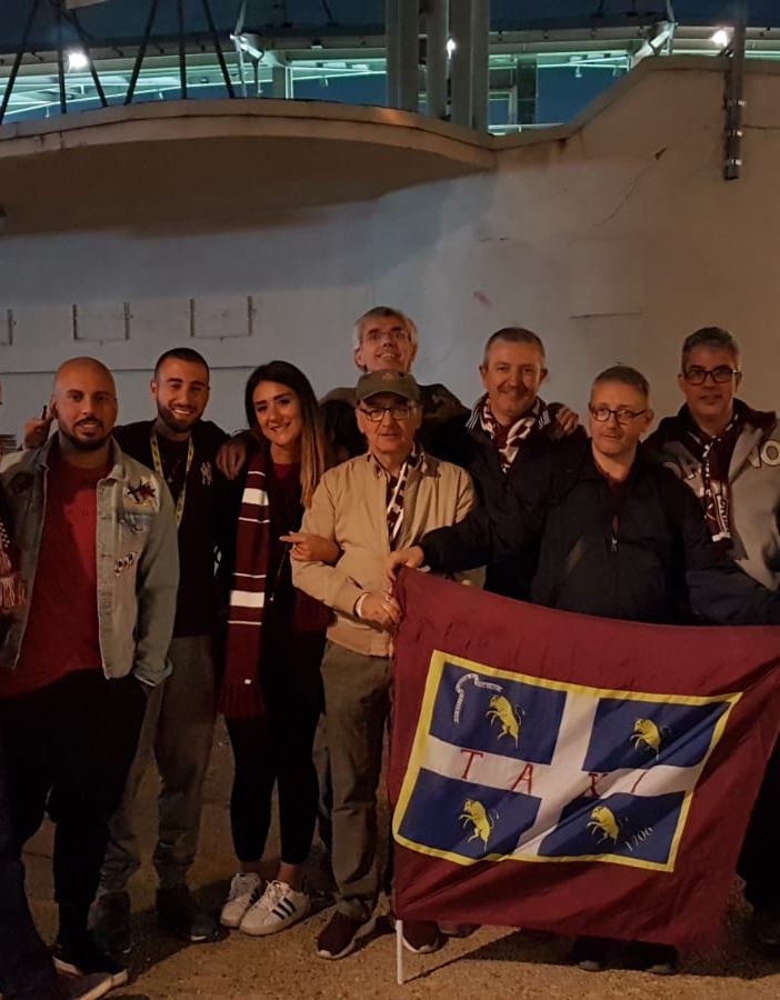 La passione granata viaggia sui Taxi (FOTO)