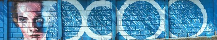 A Cuorgnè le barriere diventano un'opera d'arte