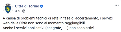 Dopo i problemi della mattina, i siti della PA stanno tornando alla normalità