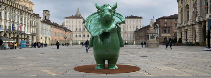 TOH, otto tori di Nicola Russo interpretati da 8 artisti urban torinesi all'asta per la ricerca sul cancro