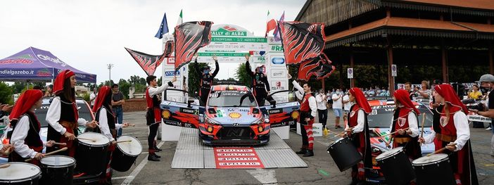 Quattro Hyundai ai primi quattro posti del Rally di Alba Quattro Hyundai ai primi quattro posti del Rally di Alba