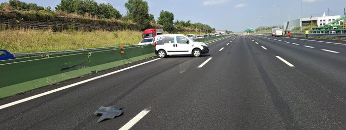 Incidente all'altezza di Venaria: traffico bloccato sulla Tangenziale Nord