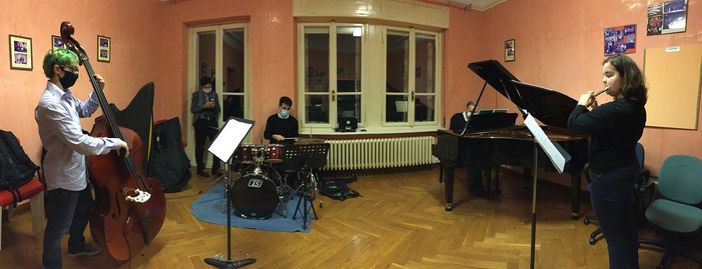 Quartetto di musicisti jazz