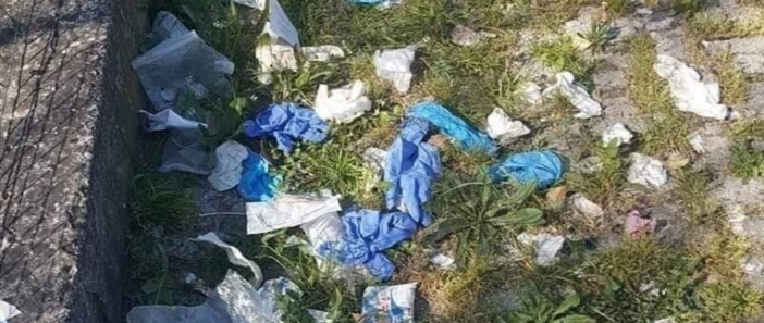 A Nichelino, per la giornata internazionale dell'Ambiente, maxi raccolta di mascherine abbandonate