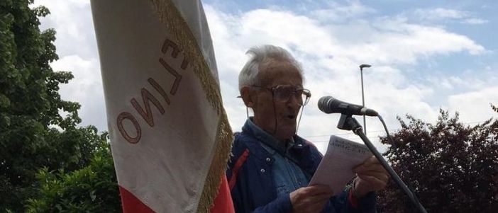 Paolo Ruffino e il 25 Aprile a Nichelino Paolo Ruffino e il 25 Aprile a Nichelino