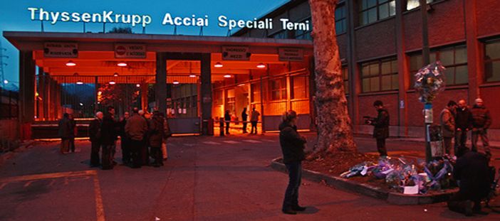 Rogo Thyssen, i familiari delle vittime scrivono alla Corte europea dei diritti dell'uomo: &quot;I manager tedeschi devono andare in carcere&quot;